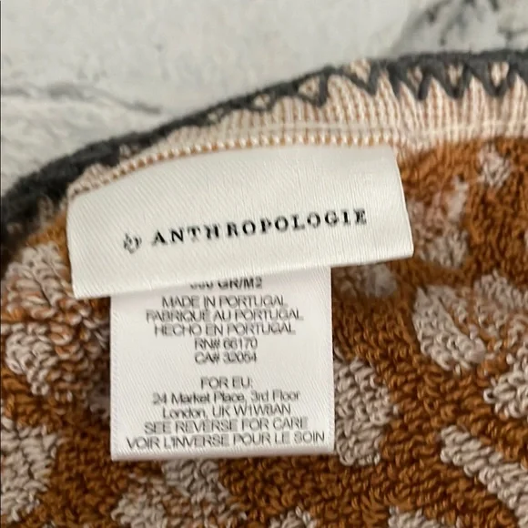 Anthropologie Leopard Print Hand Towels - Picture 2 of 6